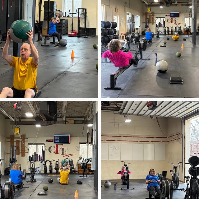 Some action shots of a recent senior class! 
Coach Mary says “I just love this group. I…