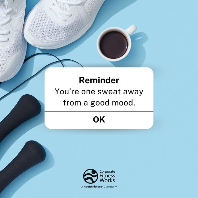 #MotivationMonday: Feeling stressed? Tired? Unmotivated? A good sweat can turn it all a…