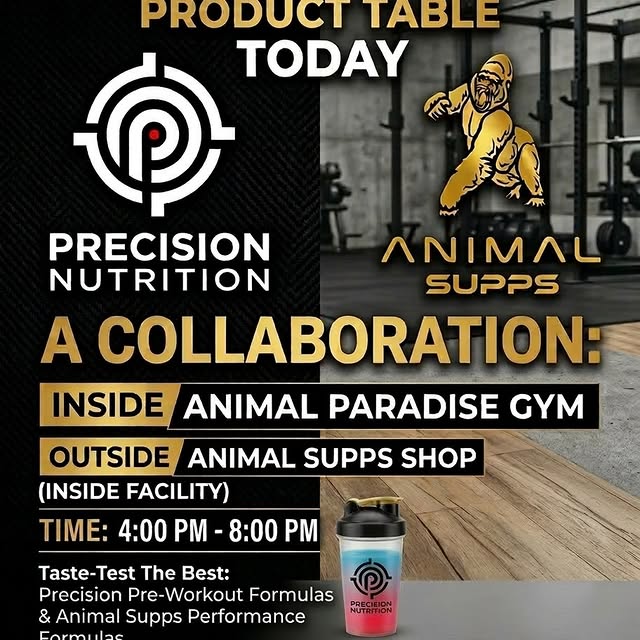 FUEL YOUR GAINS! 🦍🎯
We are teaming up with Precision Nutrition TODAY for an exclusive…