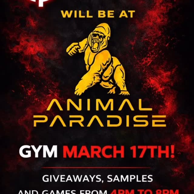 Come see Precision Nutrition at @animalparadisegyms in Vineland, New Jersey from 4 PM t…