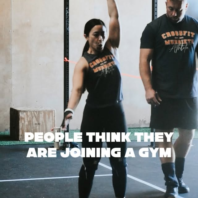 You think you’re joining a gym…

But after a few weeks, you realize it’s more than that…