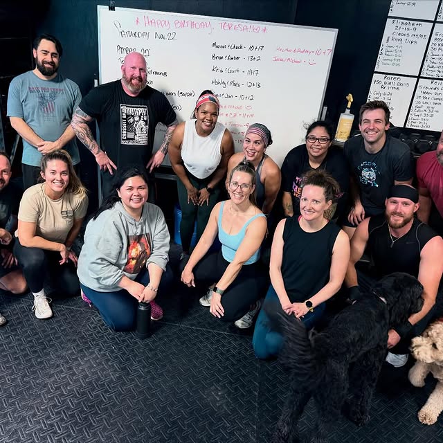 🎉 Happiest of birthdays to Teresa! 🎉
No better way to celebrate than a Saturday sweat…