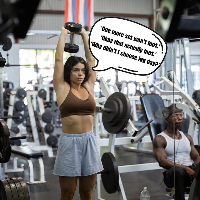 Things we all think mid-workout...