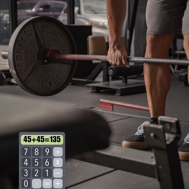 It's gym math... don't question it.