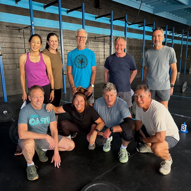 So proud of the 55+ class for completing the 2026 @crossfitgames Open! They are proof y…
