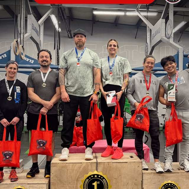 Podium sweep. 😤

Rx. Scaled. Masters.
And @midcoast_crossfit took first in ALL THREE d…