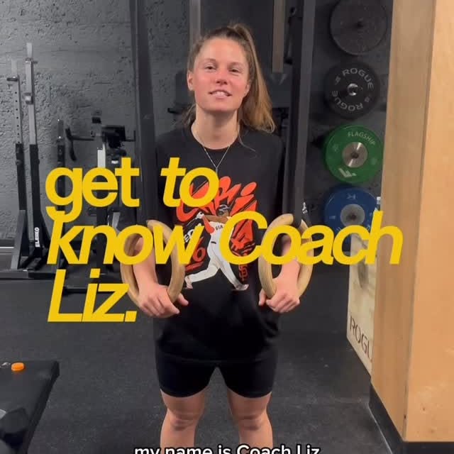 Get to know Coach @elizabethguerrra ⚡️

Focused on form, keeping it chill, and building…