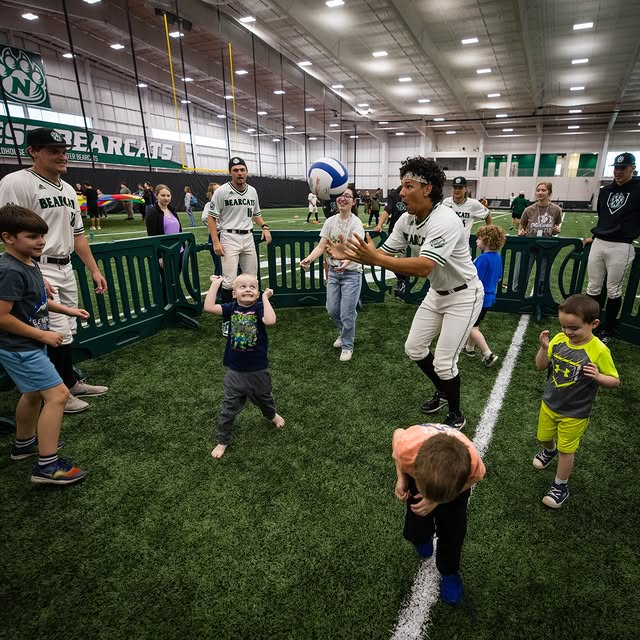 Bearcats team up with local students for Life Skills Day, leading hands-on physical edu…