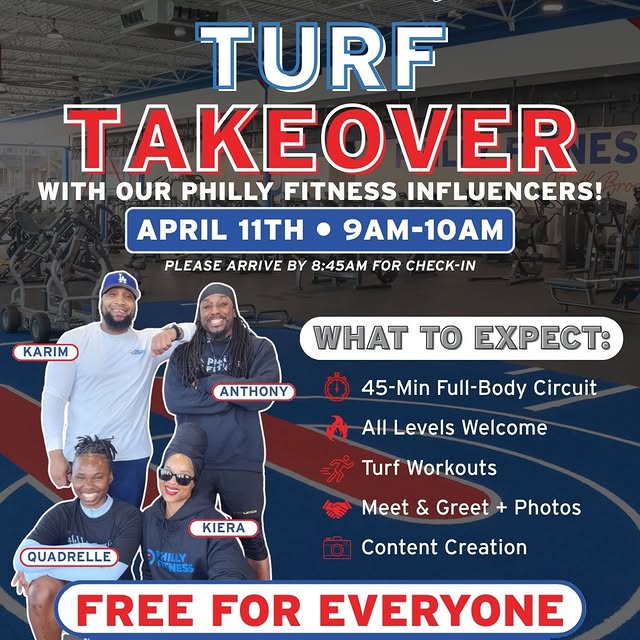 We're TAKING OVER the TURF. 💥

Join @suicidalfitness, @drellejinfit, @kiesav_, and @an…