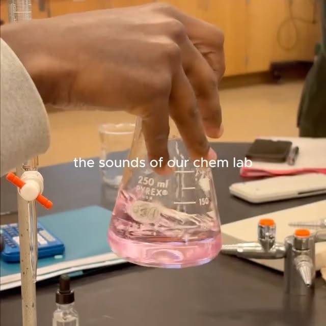 This is what discovery sounds like. 🧪