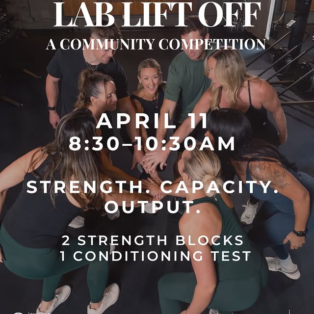 LIFT OFF IS BACK
Saturday, April 11 | 8:30–10:30 AM

Grab your partner and take on The …