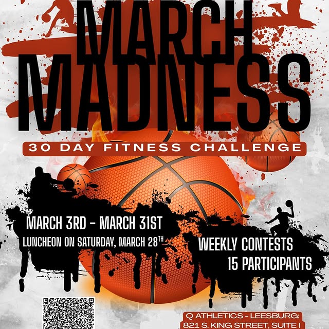 This March, bring the madness to your fitness routine! 🔥

Our 30-Day Fitness Challenge…