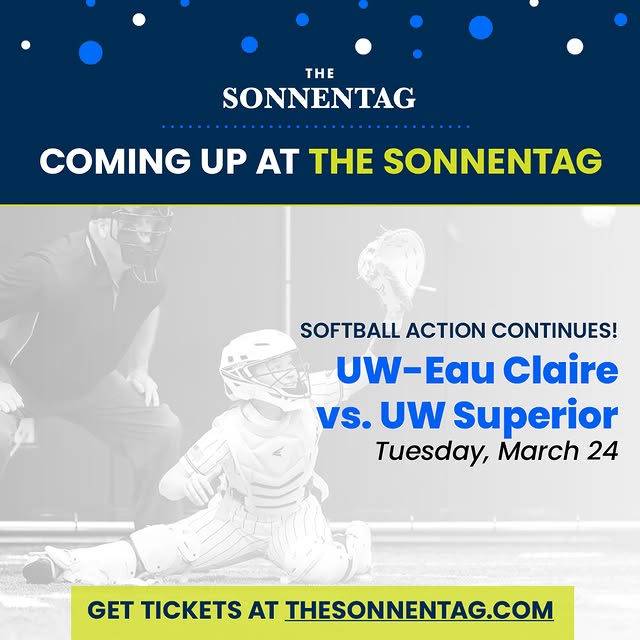 Join fellow Blugold fans for an exciting afternoon of collegiate softball as the UW–Eau…