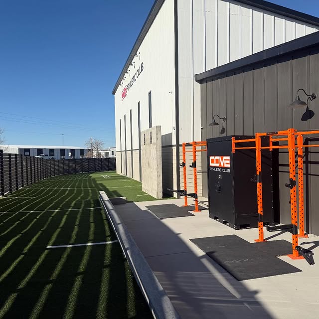 Come enjoy the beautiful weather while you get a workout in on our outdoor space!