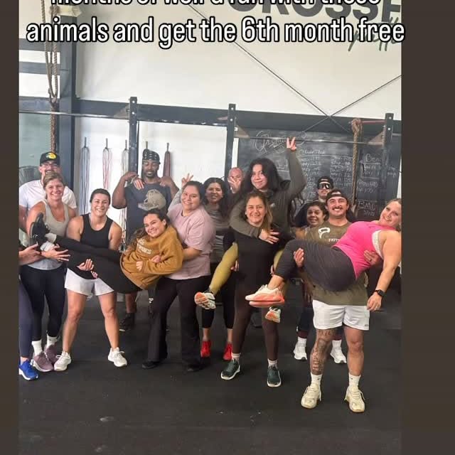 650 for 6 months… set your goals for a fitter you in the coming year!  If you commit yo…