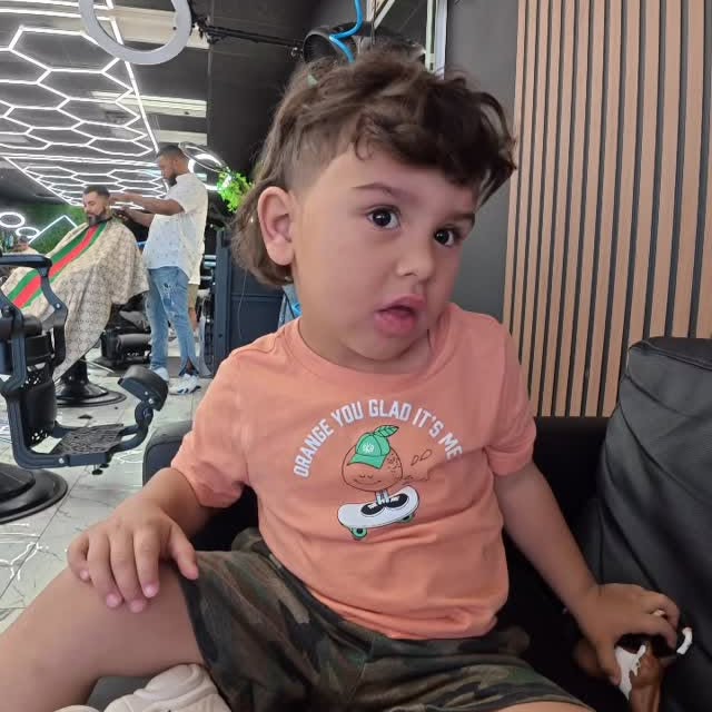 We took Ace Boogie to get a haircut for the first time since November since we were try…