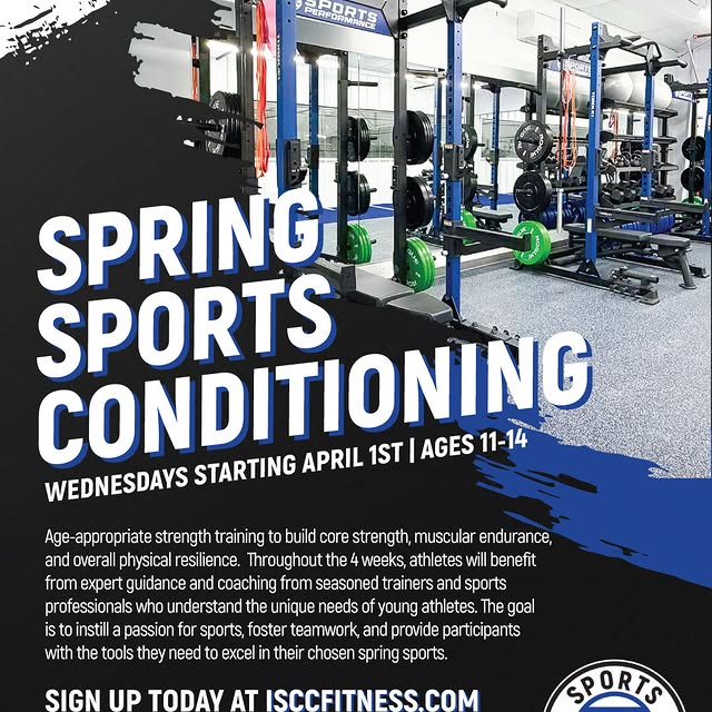 🏋️‍♂️ Spring Sports Conditioning is HERE! 🏃‍♀️

Calling all athletes ages 11–14... ge…