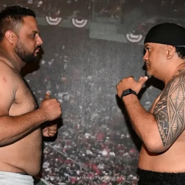 Big comeback fight first round KO for our guy @tangatatau yesterday night at the Melros…