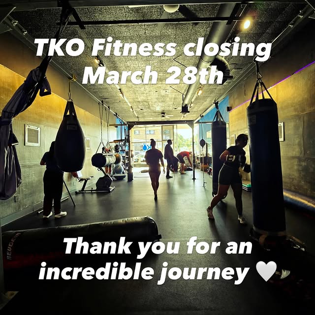 TKO Family 🤍
At the end of March, we’ll be closing the doors of TKO Fitness as our fa…