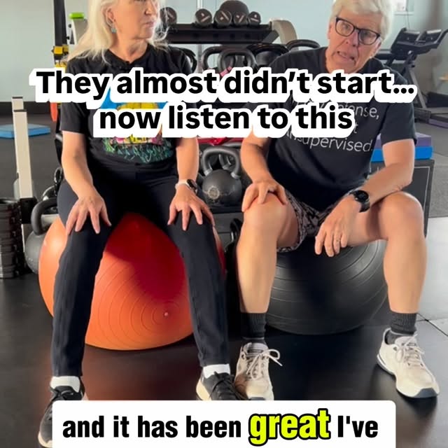 Real people. Real progress.

No crazy workouts.
No beating your body up.

Just smart st…