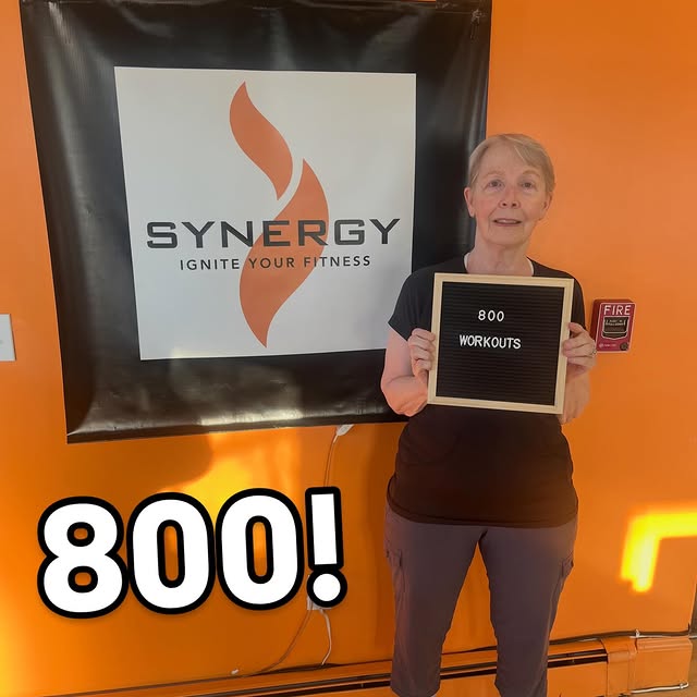 Anne P. has just reached an incredible milestone of 800 workouts with us. Fitness is a …