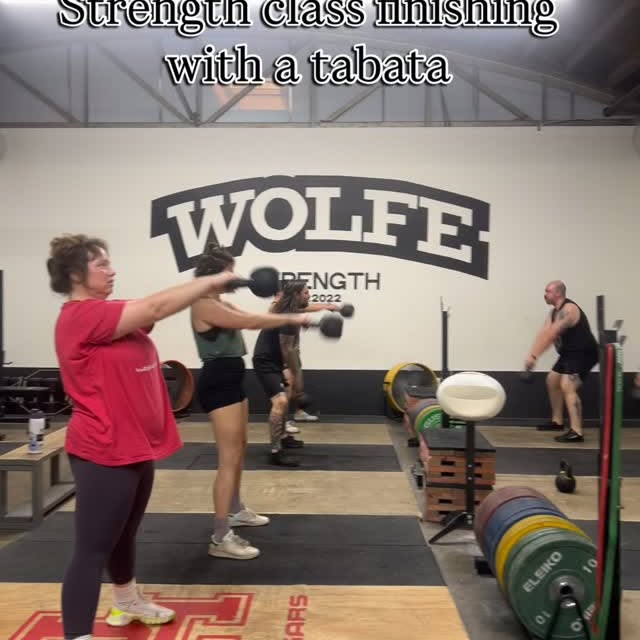 The most cardio you will ever see here 🤣

Strength class finished off their training t…