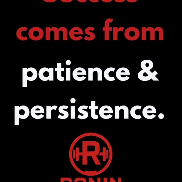 This holds true in life & in the gym.