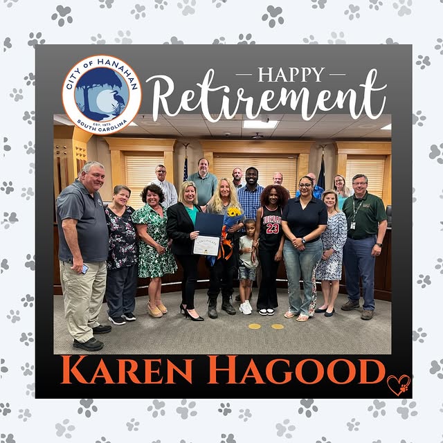 🎉🐾 Congratulations to Karen Hagood on Her Retirement! 🐾🎉
After 29 years of dedicate…