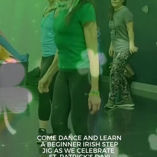 🍀 Irish Step Pop-Up Class TONIGHT🍀ONLY 6 SPOTS LEFT!
Step into the luck of the Irish …
