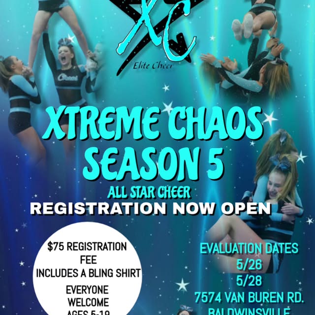 It's almost time for Season 5✨️
Join the Chaos

Info and Registration at www.xtremechao…