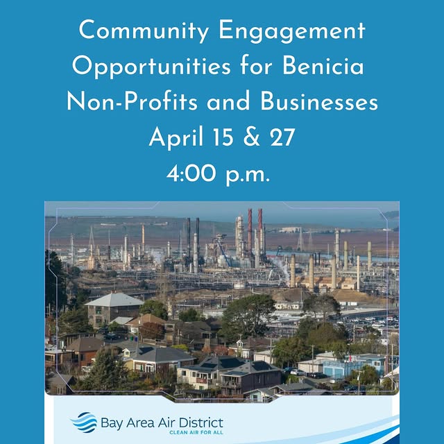 Are you a Benicia non-profit or business applying for a Bay Area Air District Local Com…