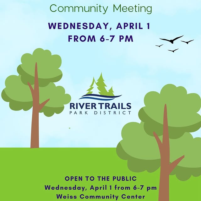 The Park District is hosting a community input meeting about Woodland Trails Park. All …