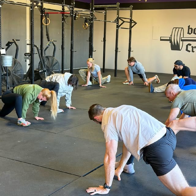 friends who stretch together stay together !!! 🧘‍♀️🧘

at Boulder CrossFit all of our …