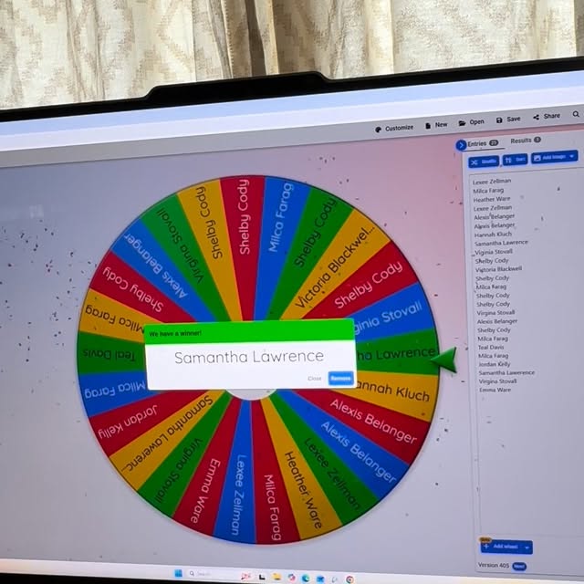 We have a lucky winner for our St. Patrick’s Day giveaway￼!!🍀
And the winner is..... 
…