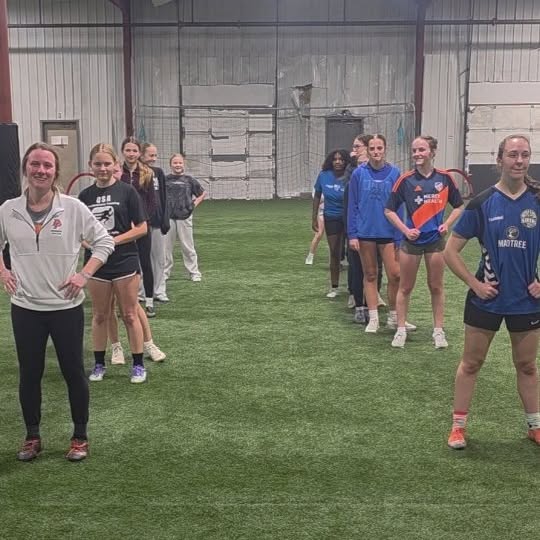 Just some constructive criticism from the athletes and a competitive game for the coaches.