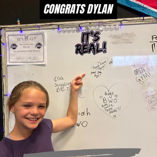 🚨New Skill Alert 🚨 let’s hear it for Miss Dylan !!! She mastered a Punch Front during…