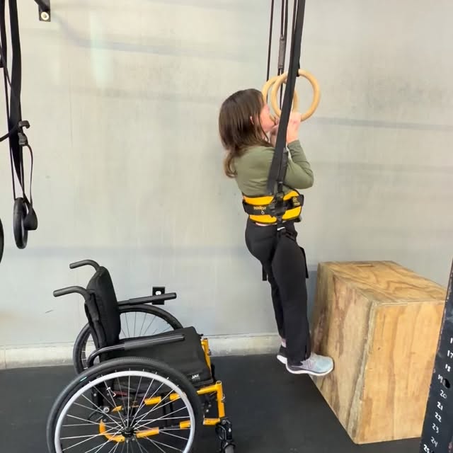 New movements unlocked for Tina! Assisted pull-up! One of the most rewarding ways we’ve…
