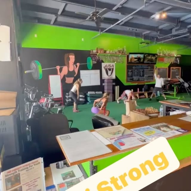 Thursday morning strength training class only at Maui Strong. #mauistrong