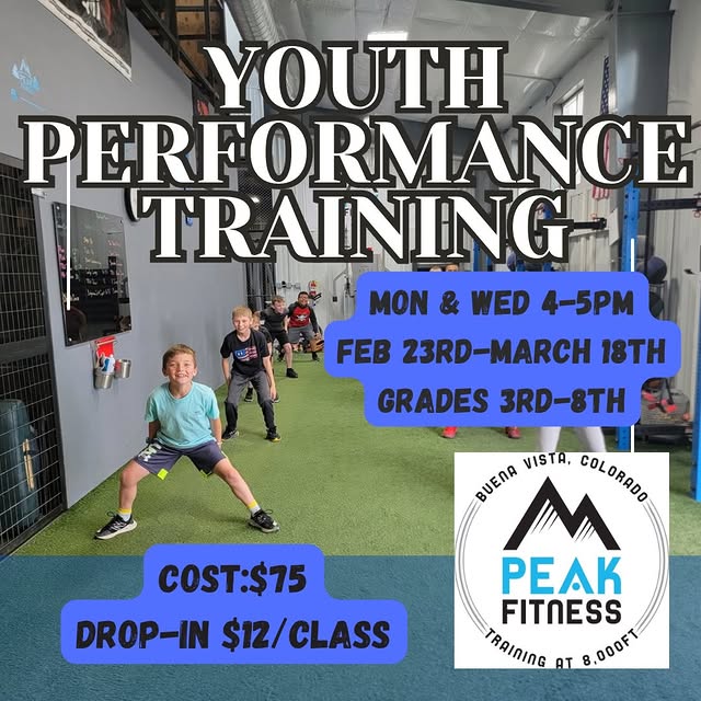 Join us for another session of Youth Performance Training with the incredible Coach Cod…