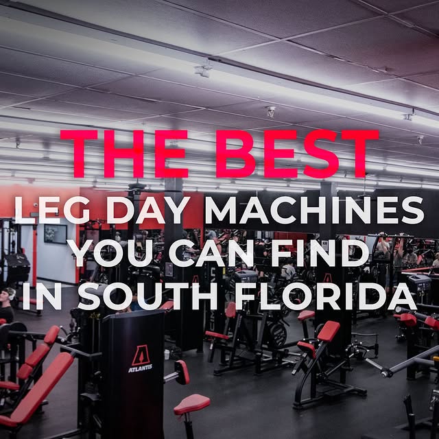 The best leg day equipment you can find in SWFL! 💪🏼