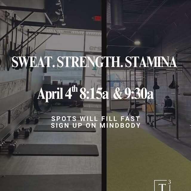 DOUBLE the burn🔥 DOUBLE the energy.

Not your average Saturday workout.

We’re bringin…