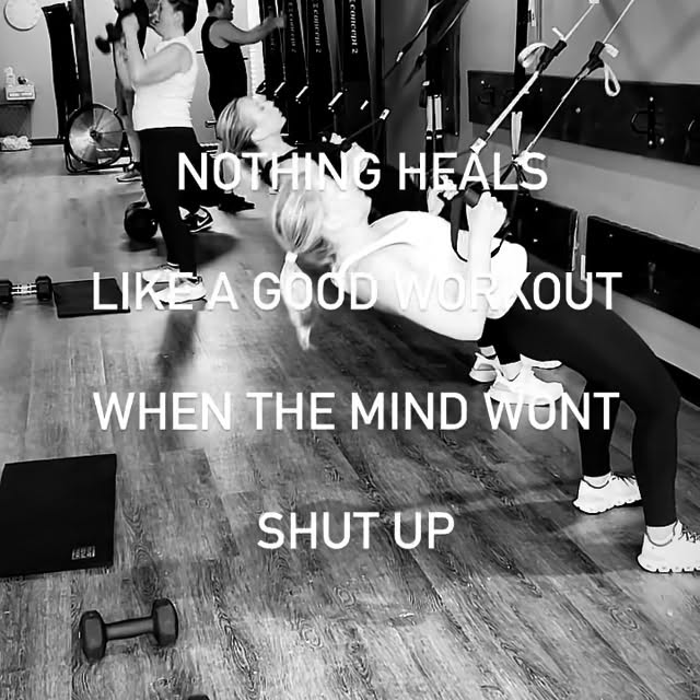 A good workout doesn’t just change your body… it changes your mindset.

It’s where stre…