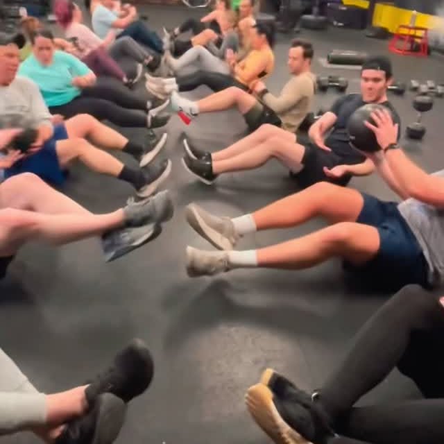 Pain shared is progress multiplied 💪

Small Group Circuit: still hard…just way more fu…