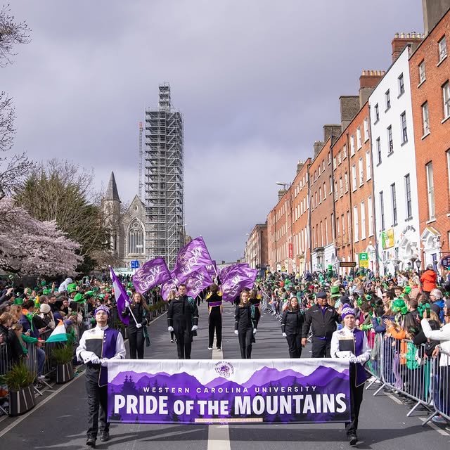 A little less madness, a lot more march(ing band). 🎺🎷🥁