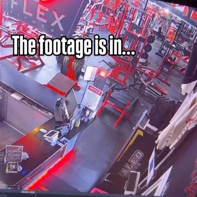 Welp there you have it folks. The 3 culprits behind the gym mess from the early hours o…