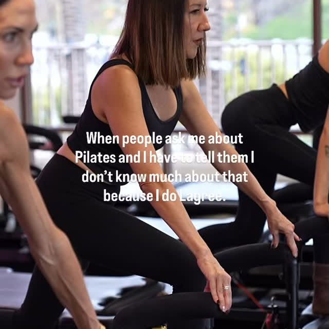 When people ask about Pilates but all you know is
Lagree 🔥 

Different method.
Differe…