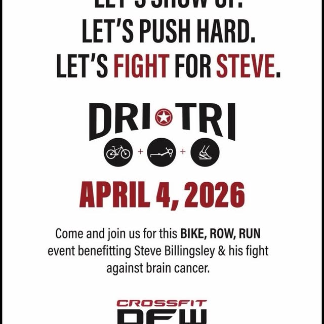 Join us Saturday, April 4 to support Steve and Bonnie through this fight. All are welcome.