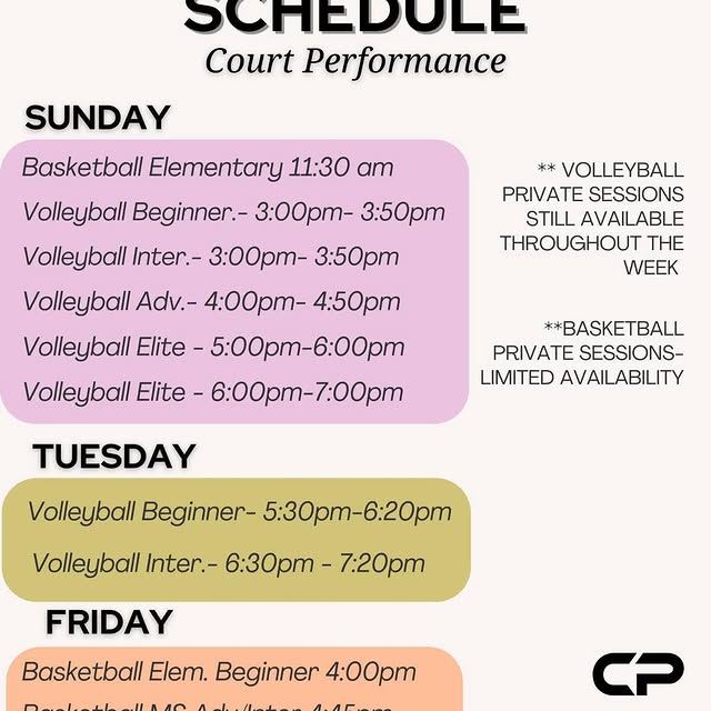 Weekly training is here 🔥

Whether your athlete is just getting started or ready for E…