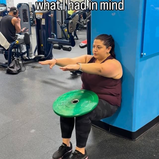 When you finish your set and need a break, go ahead and sit down… just don’t get too co…