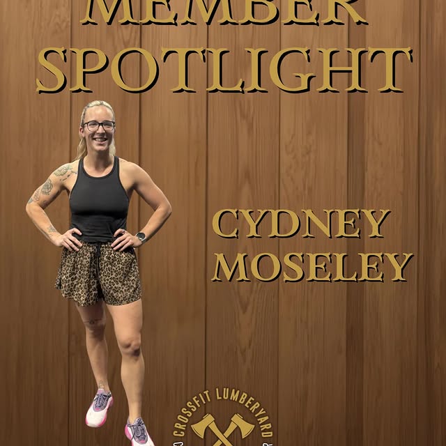 Meet Cydney!
@cydmaxmoseley 

- How long have you been doing CrossFit? 
A little over a…